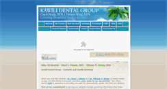 Desktop Screenshot of kawilidentalgroup.com